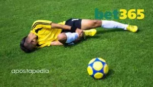 Apostei no jogador e ele se machucou bet365